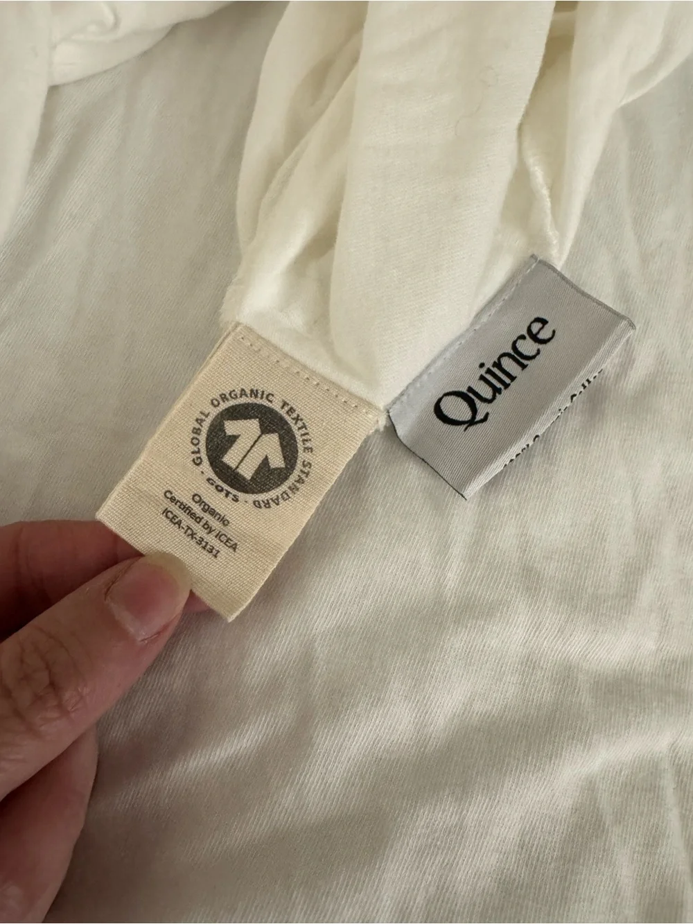 Quince Organic Cotton Jersey Duvet Cover